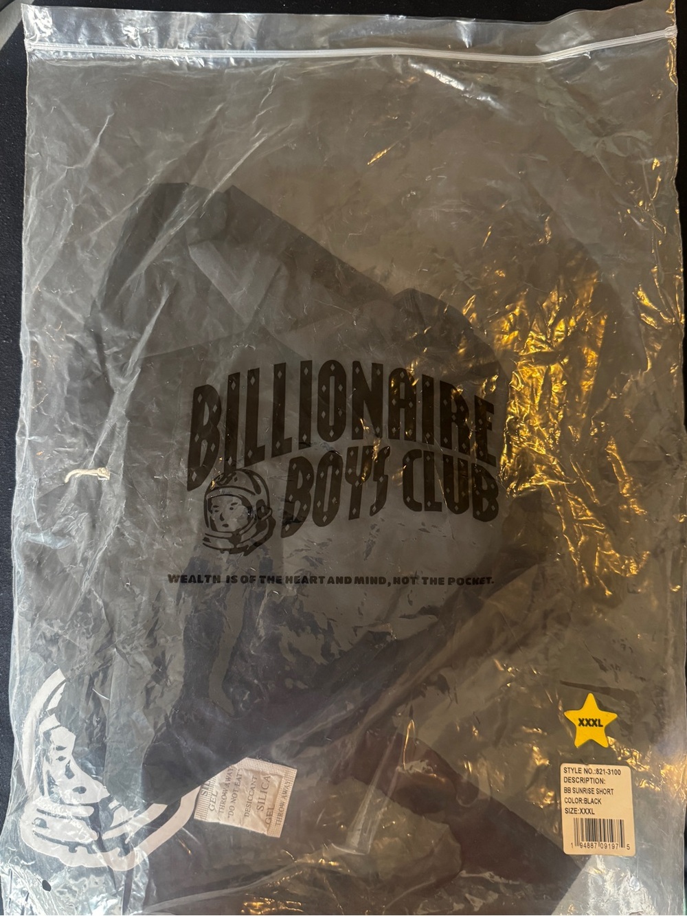 Billionaire Boys Club Black Shorts